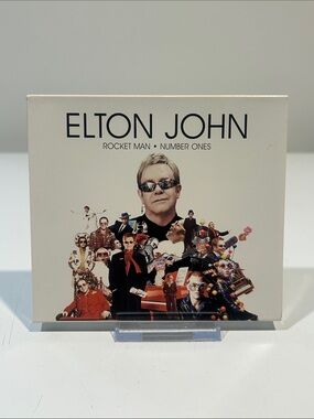 🤯5 for $20🤯 Elton John “Rocket Man • Number Ones” CD/DVD [Pop Rock]